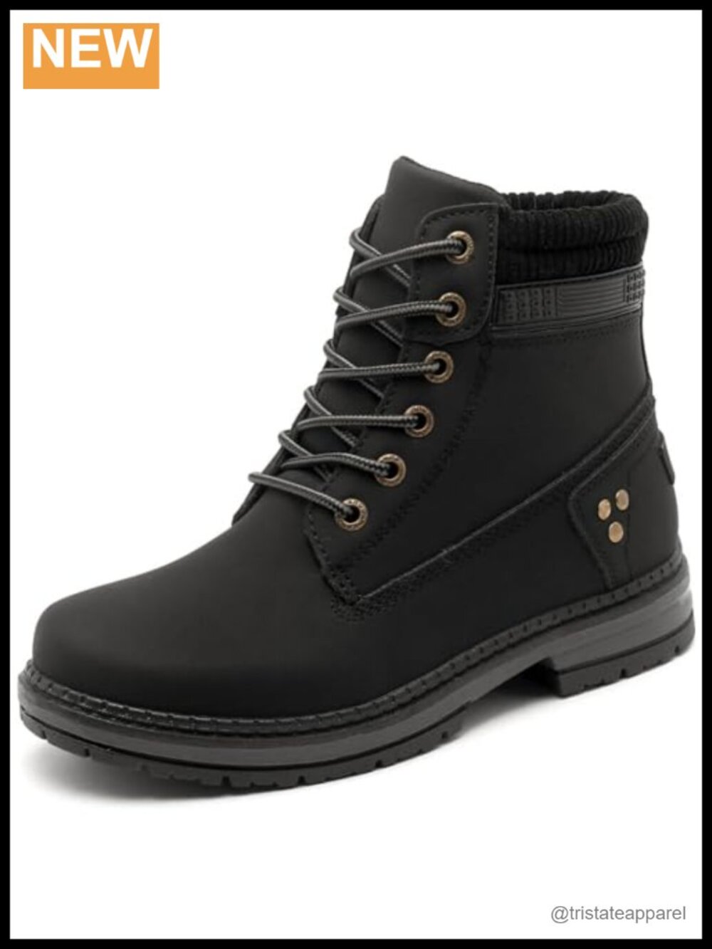Water Resistant Women's Work Boots Ankle Hiking Shoes Slip Resistant